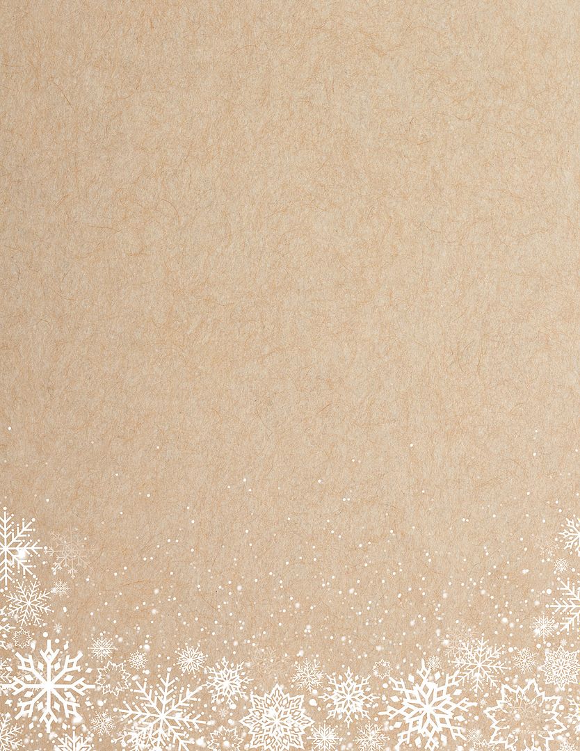 Great Papers! White Snowflakes Holiday Letterhead, Invitations and Announcements, Printer Friendly, 8.5"x11", 80 Pack
