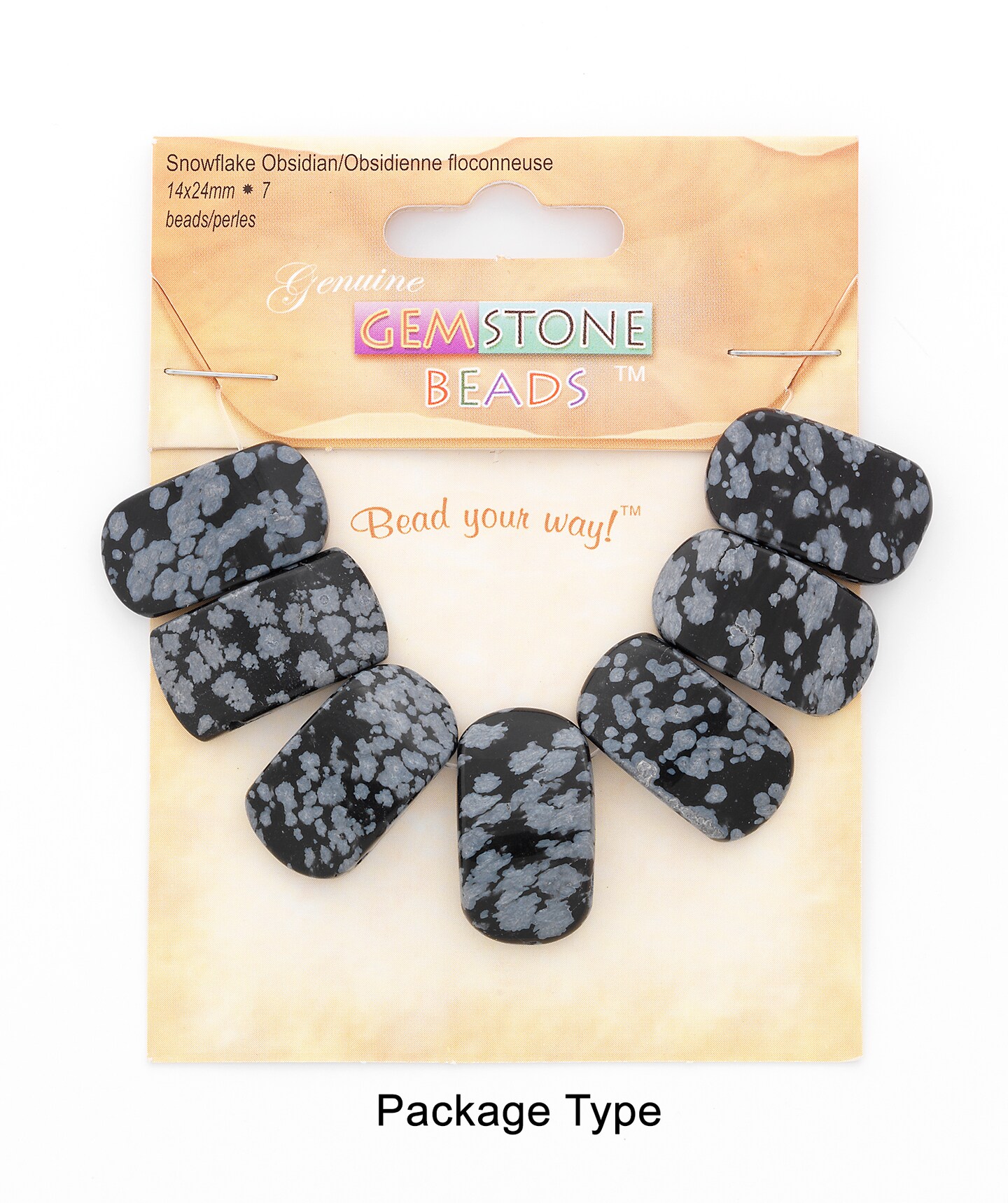 Snowflake Obsidian Natural Gemstone Beads and Pendant Collection Value Pack