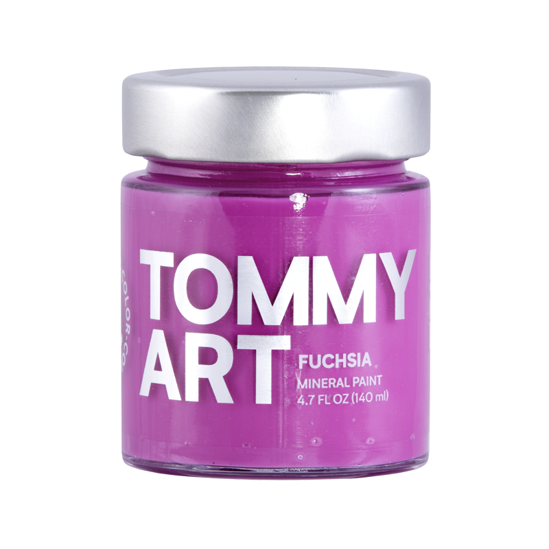 Tommy Art - Color - Fuchsia Mineral Paint 140ml