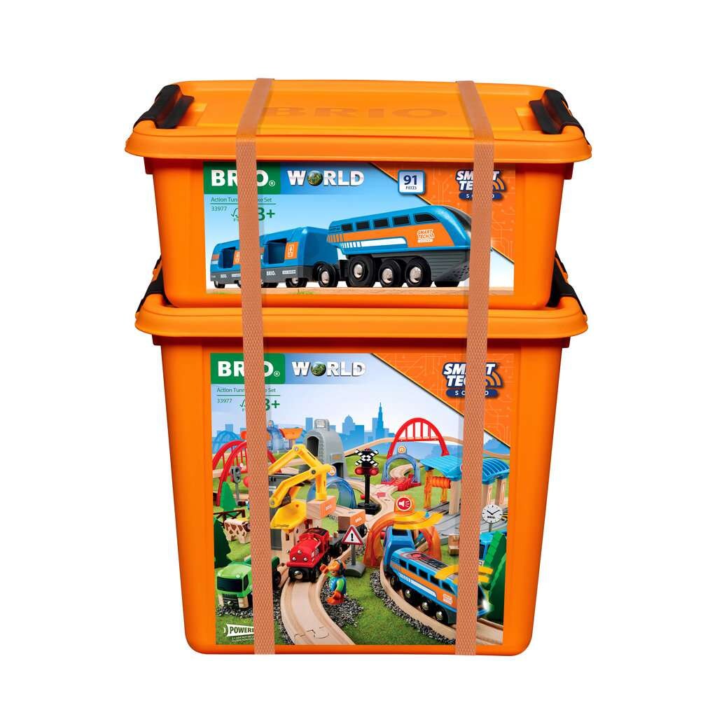 BRIO Action Tunnel Deluxe set (Smar Train Set