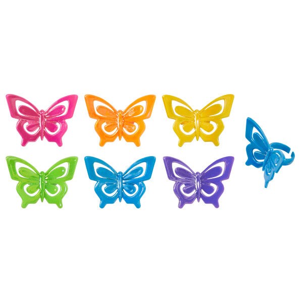 Butterfly Cupcake Rings, 12ct