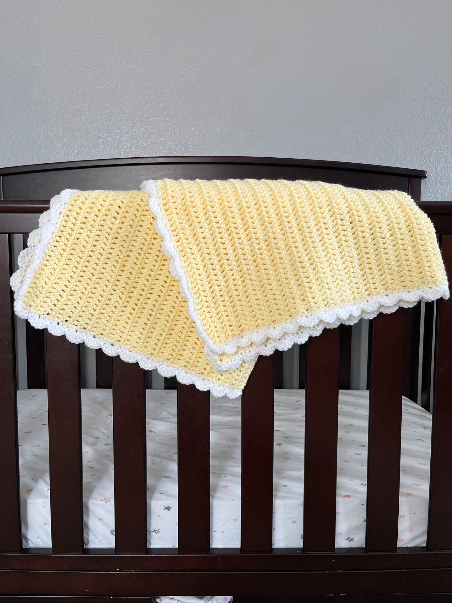 Solid Yellow baby blanket MakerPlace by Michaels