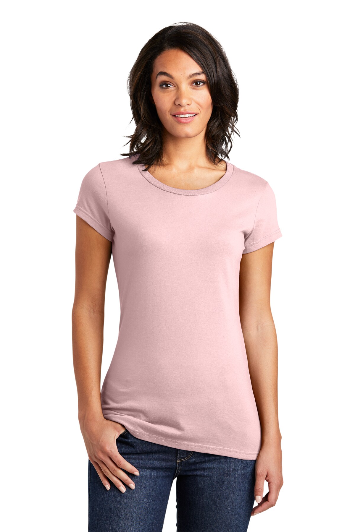 District&#xAE; Women&#x27;s Fitted Crew Neck T-Shirt