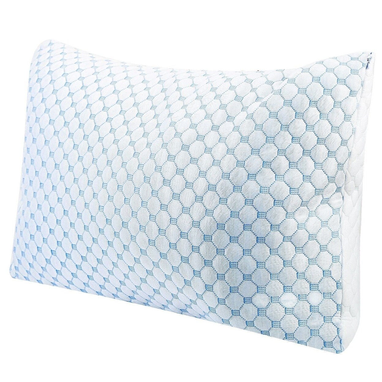 Ventilated foam outlet pillow