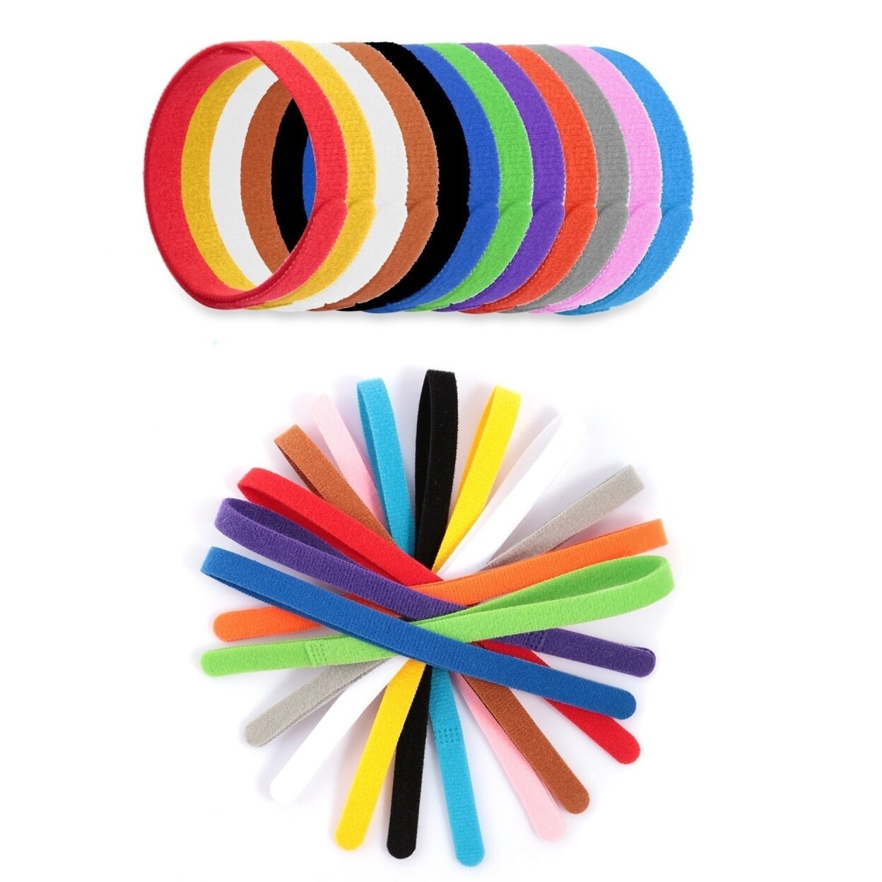 12 Colors Whelping Puppy Id Collars Adjustable Double-Sided Pet Id Bands