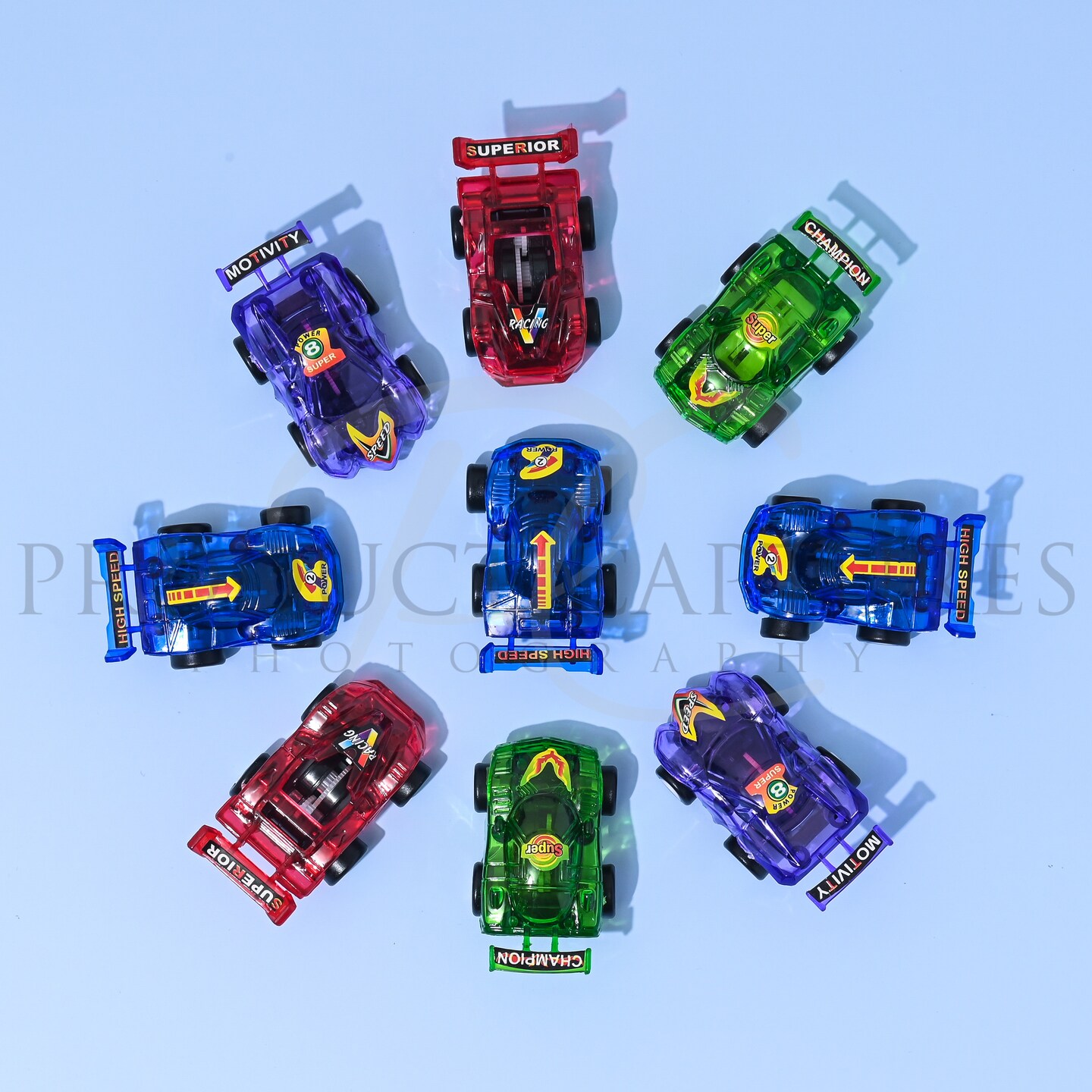 2.5&#x22; Party Pack Assorted Pull Back Racing Cars - 24 Pieces