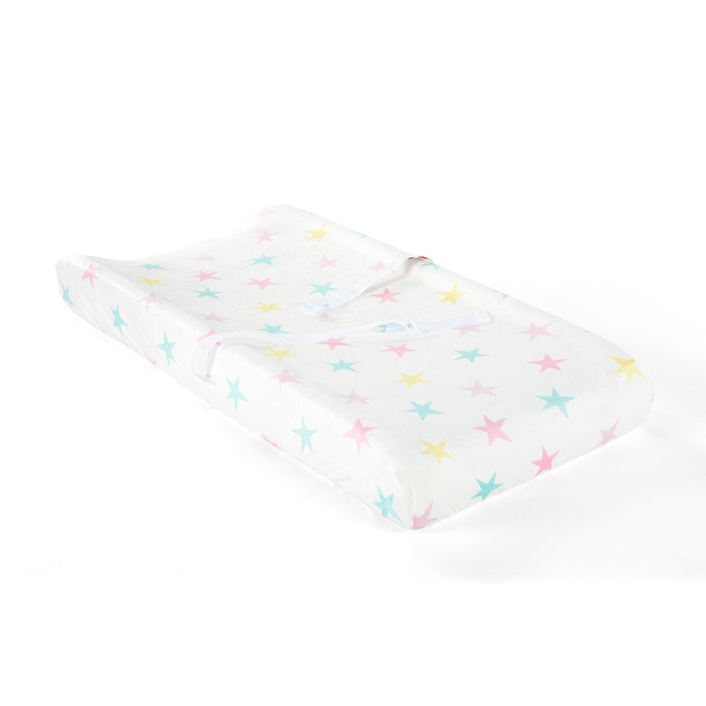 Rainbow All Over Stars Soft & Plush Changing Pad Cover Michaels