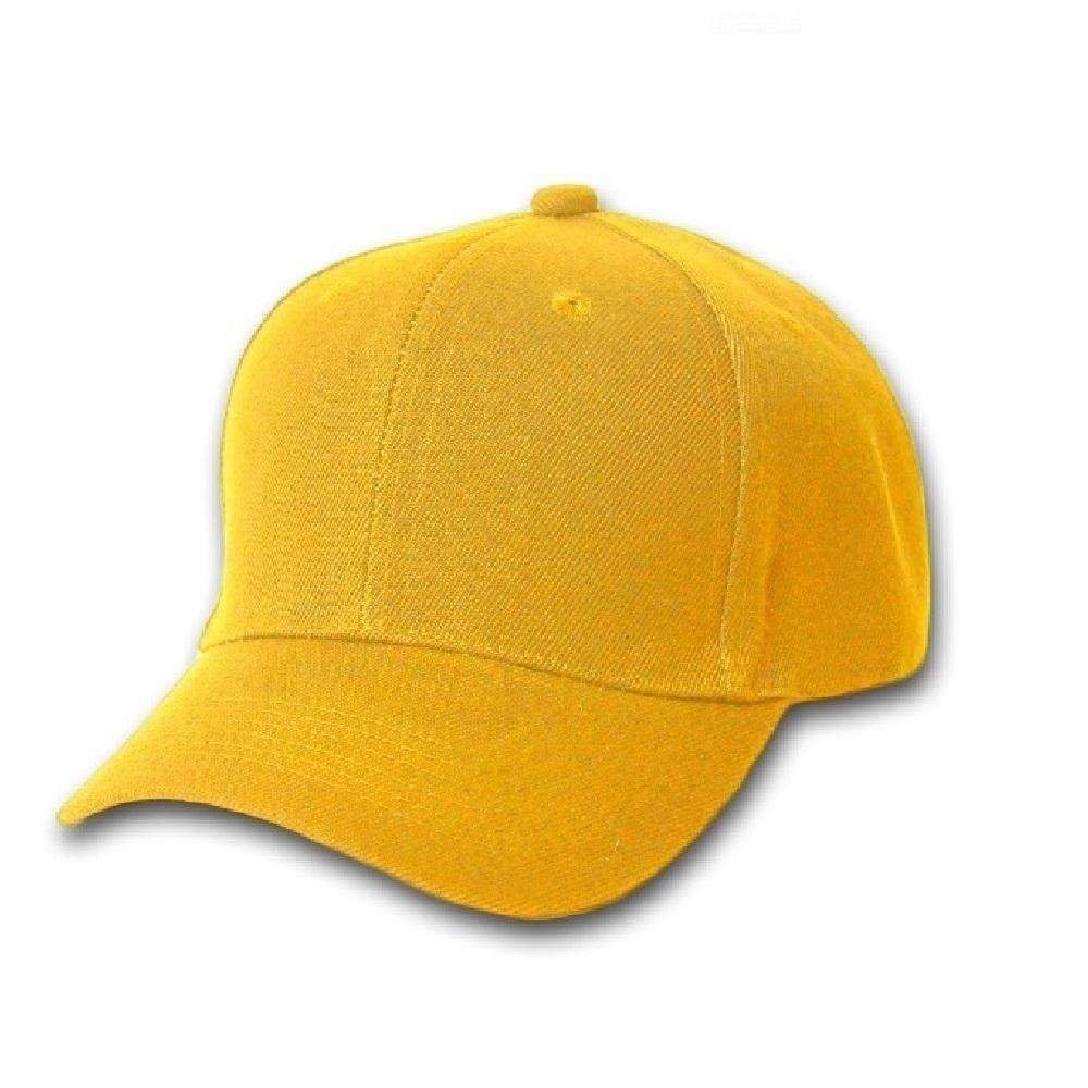 Plain Baseball Cap Adjustable Blank Solid Color Hat Durable Lightweight Men Women