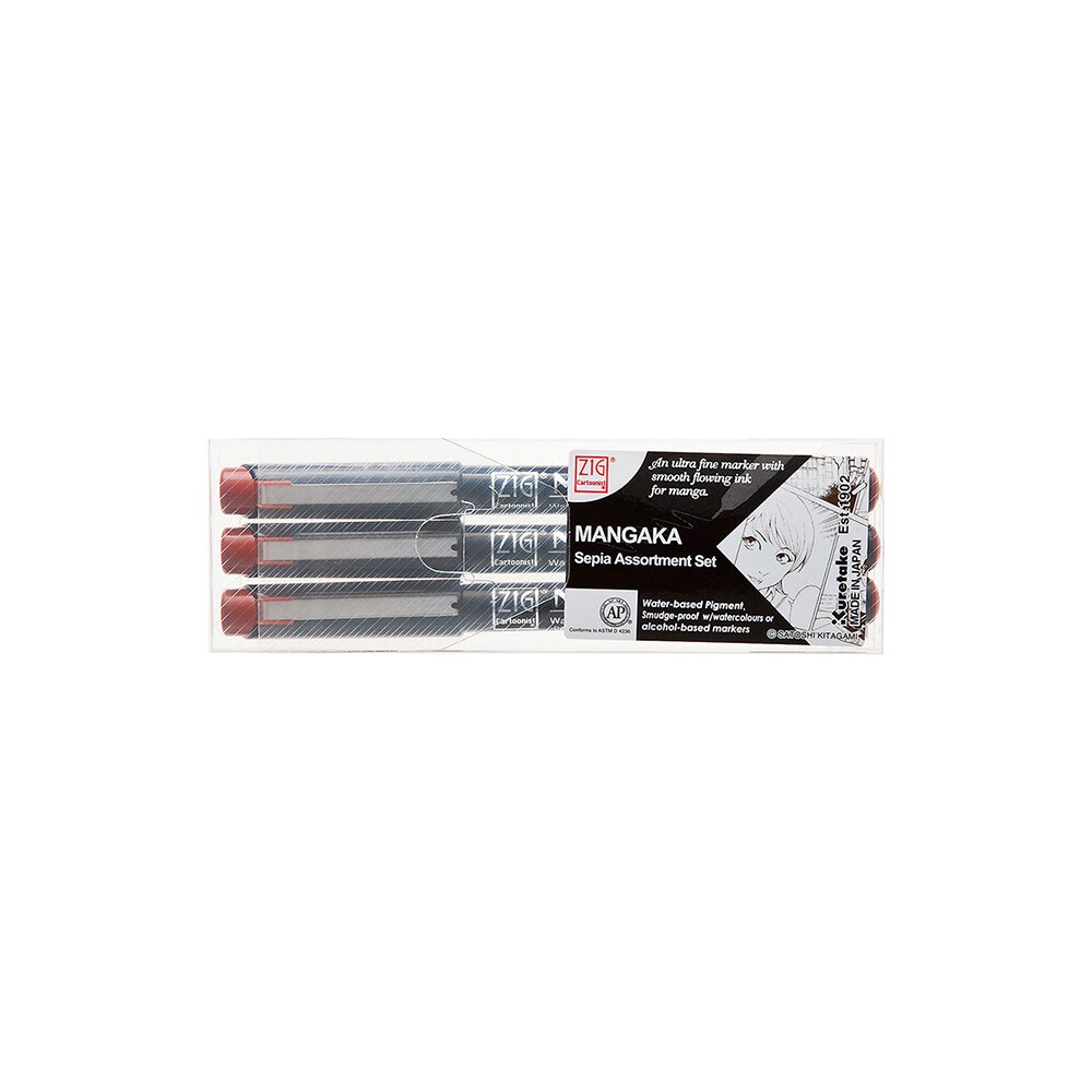 ZIG Cartoonist Mangaka Marker Sets