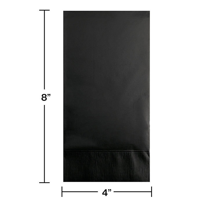 Black Velvet Guest Towel, 3 Ply, 16 ct