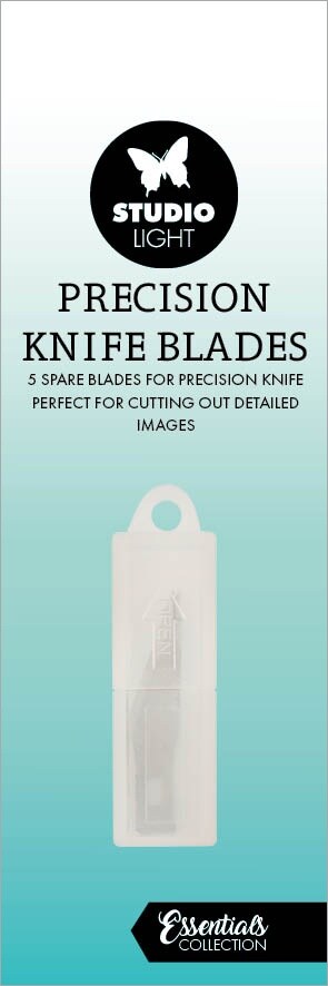 Studio Light Precision Knife Spare Blades 5/Pkg-Nr. 01