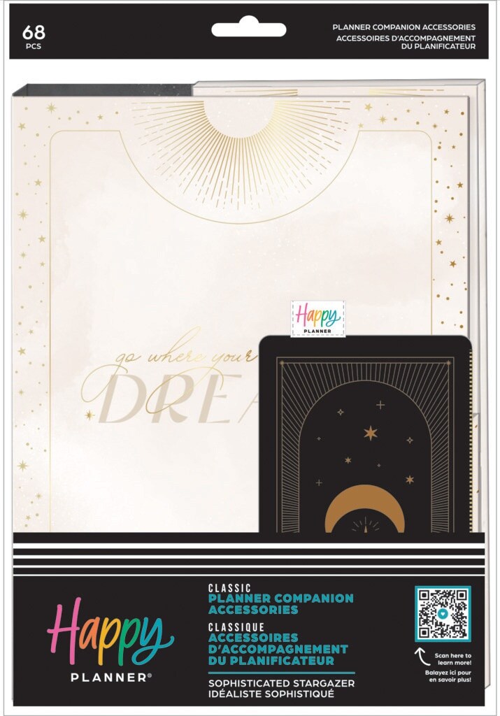 Happy Planner Classic Planner Companion-Sophisticated Stargazer