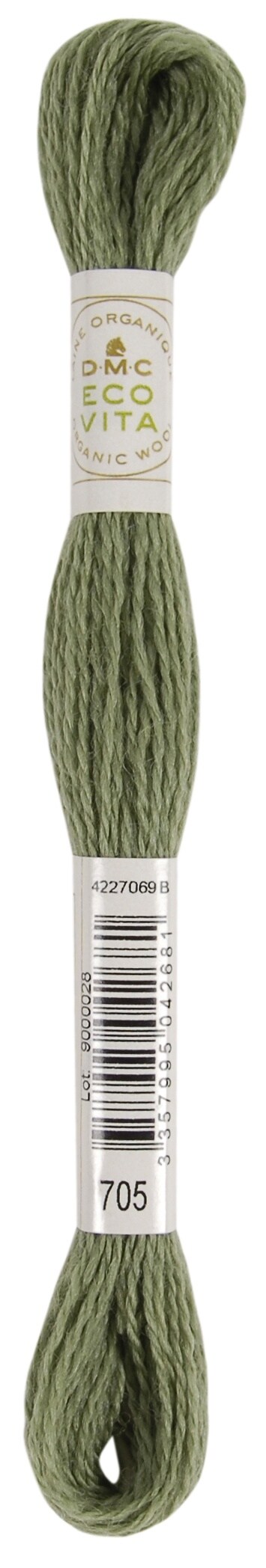 DMC Eco Vita 100% Organic Wool Crewel Thread  -16m/17.5 yd