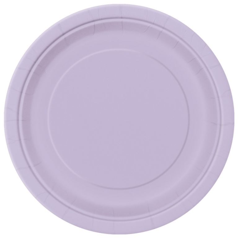 Lavender Solid Round 9&#x22; Dinner Plates, 8ct