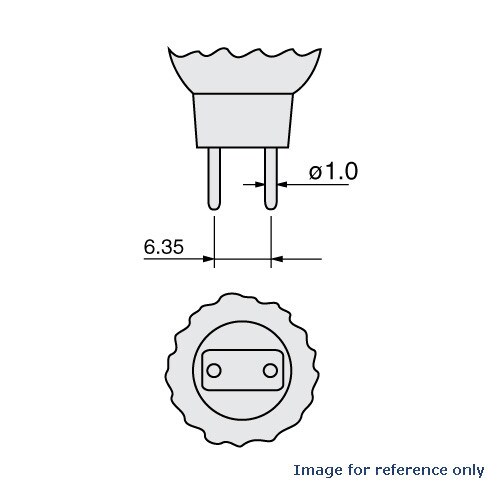 USHIO 100W 12v MR16 EFP / 12V-100W 3400K Reflector Halogen Lamp