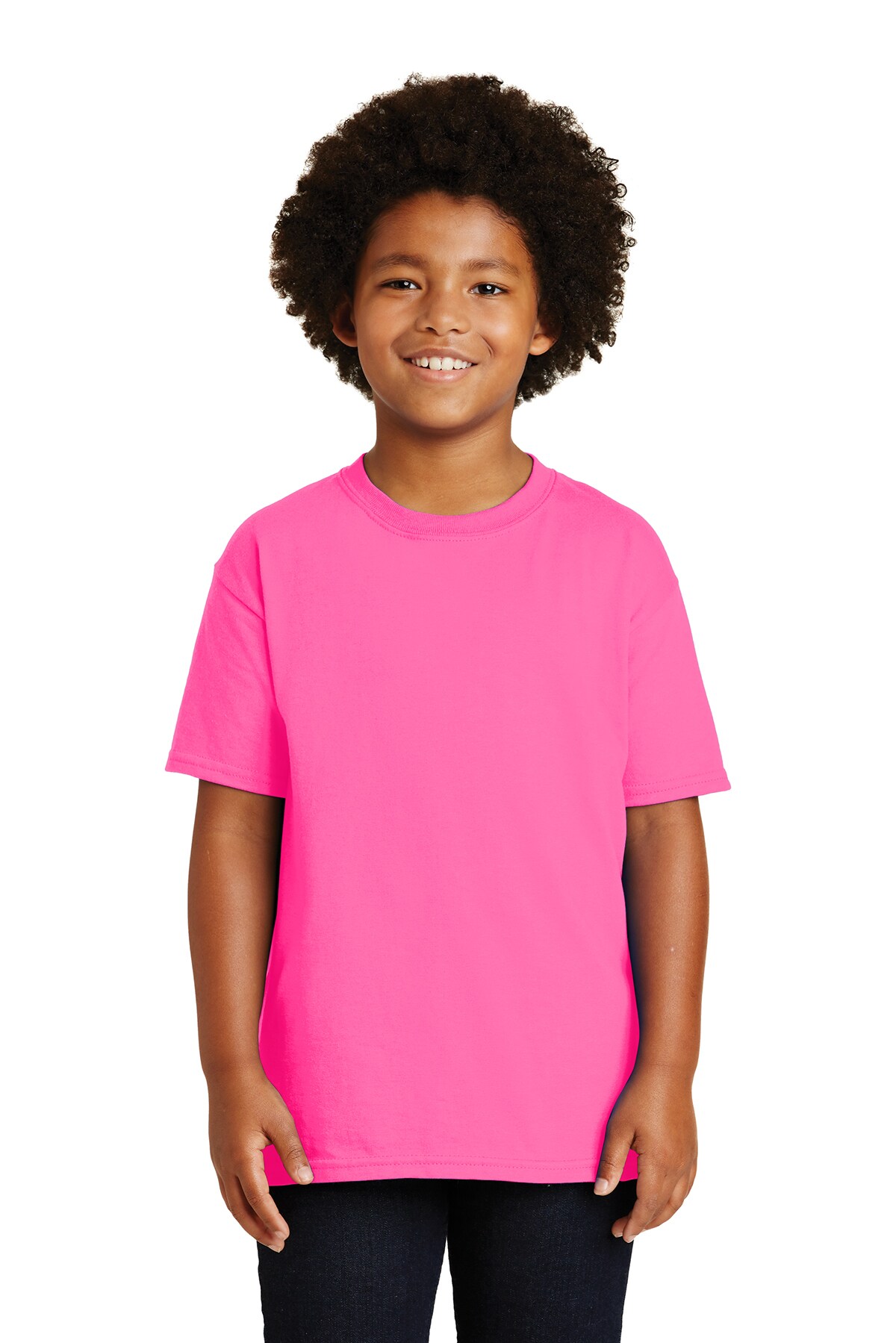 Gildan® Youth Ultra Cotton Heavyweight Short Sleeve T Shirt For Custom Printing And Durable School Wear