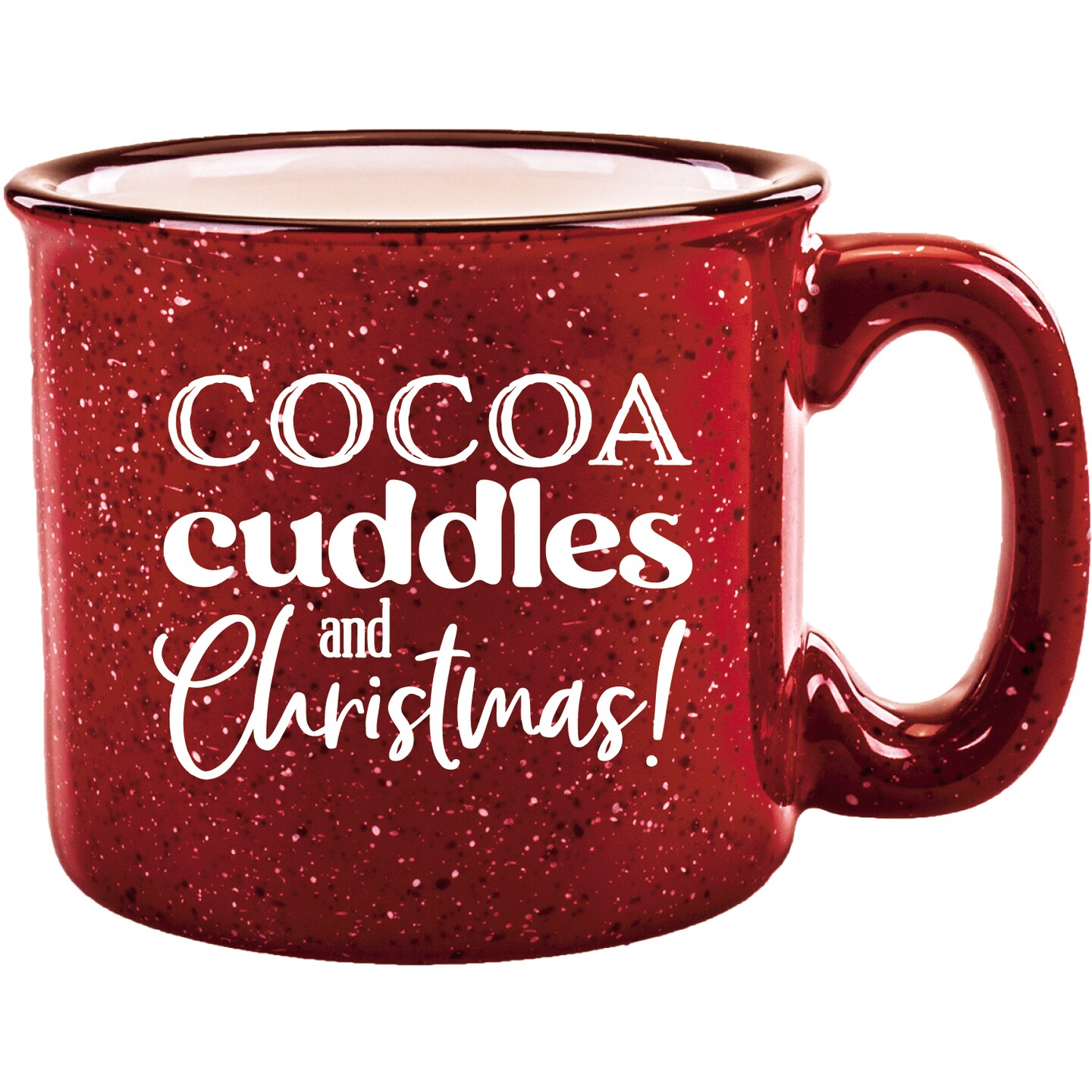Dexsa Cocoa cuddles and Christmas! 15oz Ceramic Designer Campfire Mug