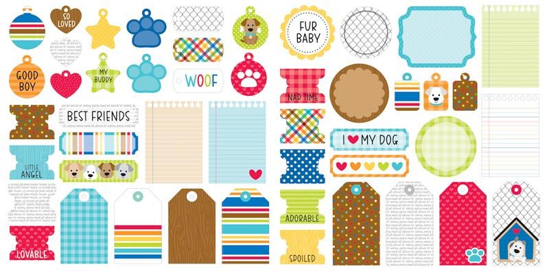Doggone Cute Bits &#x26; Pieces - Doodlebug