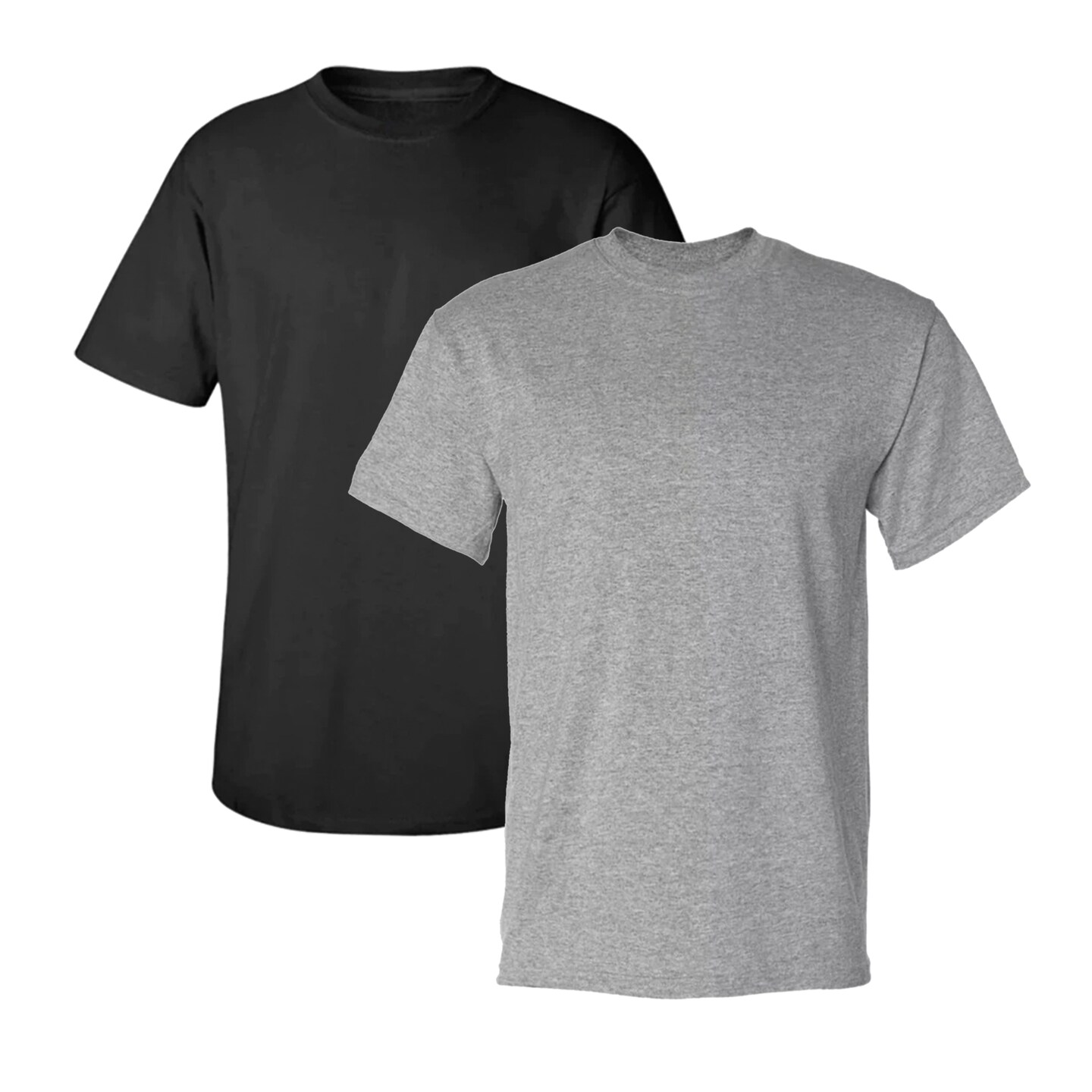 Men&#x27;s Crew Ultra Soft Plain Short-Sleeve Value T-Shirts