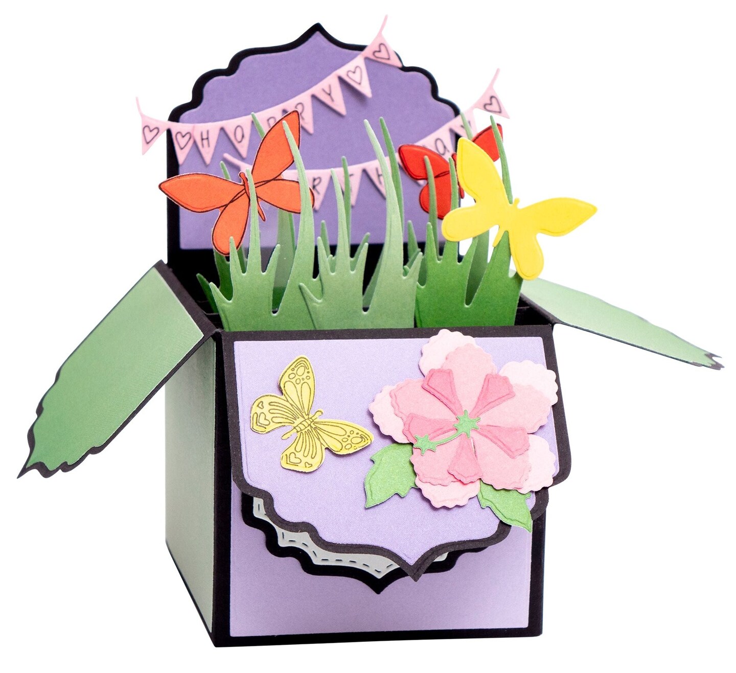 Studio Light SL Clear Stamp Exploding Box Essentials 74x100x4mm 1 PC nr.145