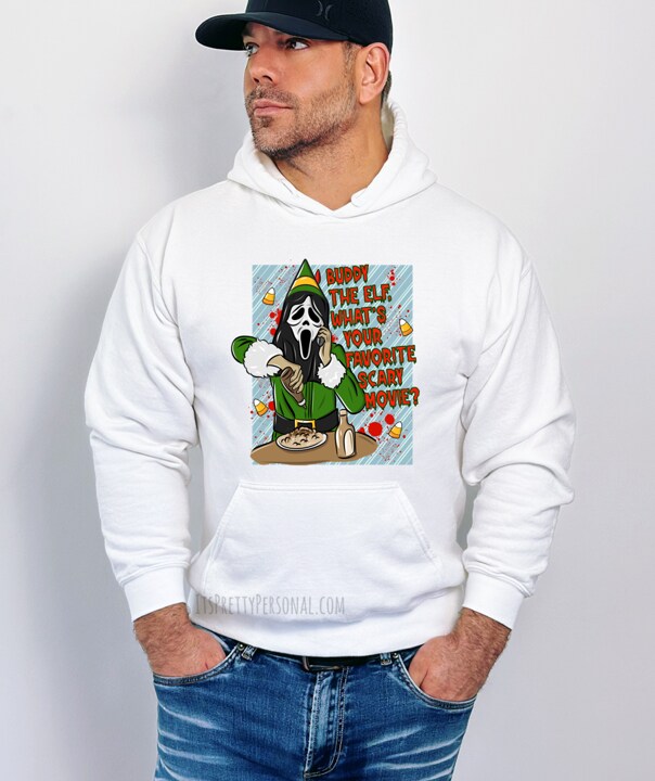 #267 DTF Print-Scary Buddy Elf