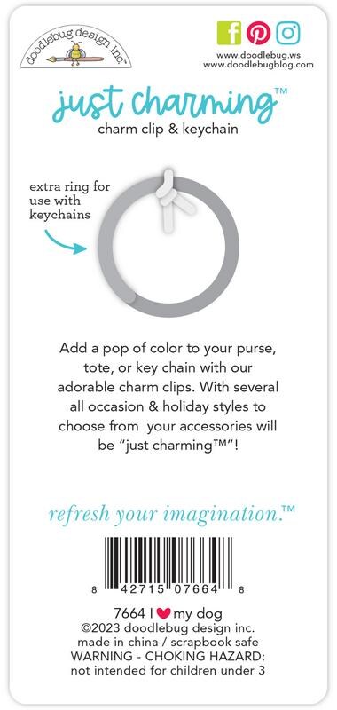 I Love My Dog just Charming Clip - Doggone Cute - Doodlebug