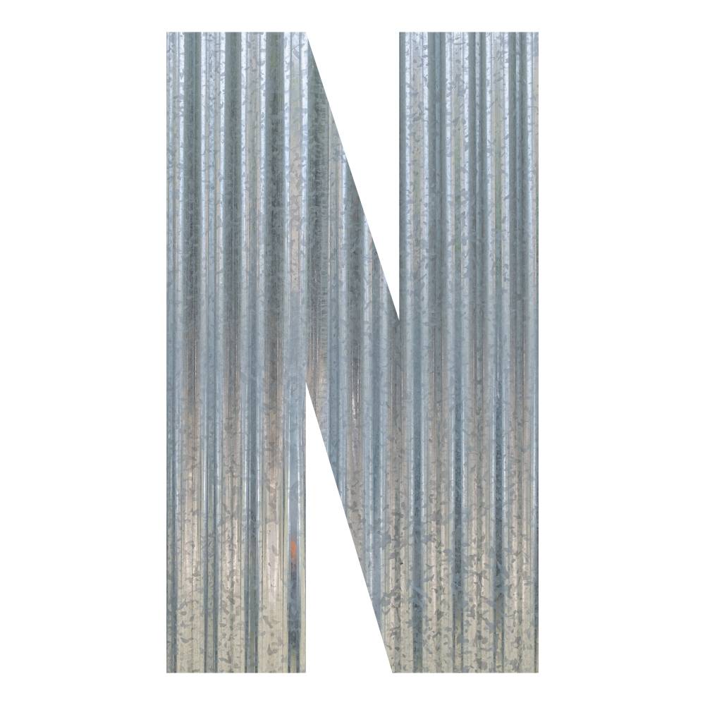 Corrugated Metal Letters and Numbers - image20