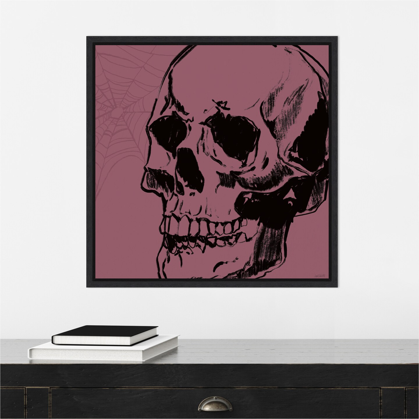 Haunted Halloween XIII by Anne Tavoletti Canvas Art Framed