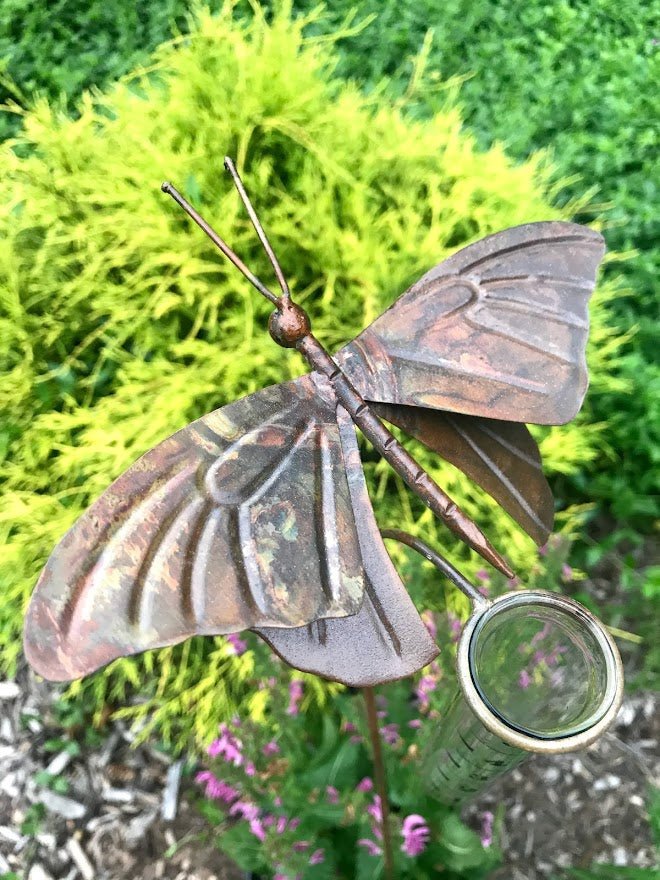 Rain Gauge - Butterfly