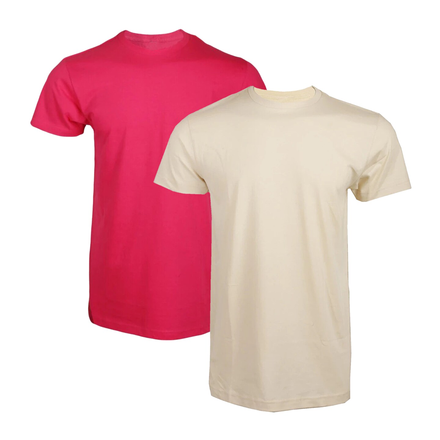 Men&#x27;s Crew Ultra Soft Plain Short-Sleeve Value T-Shirts