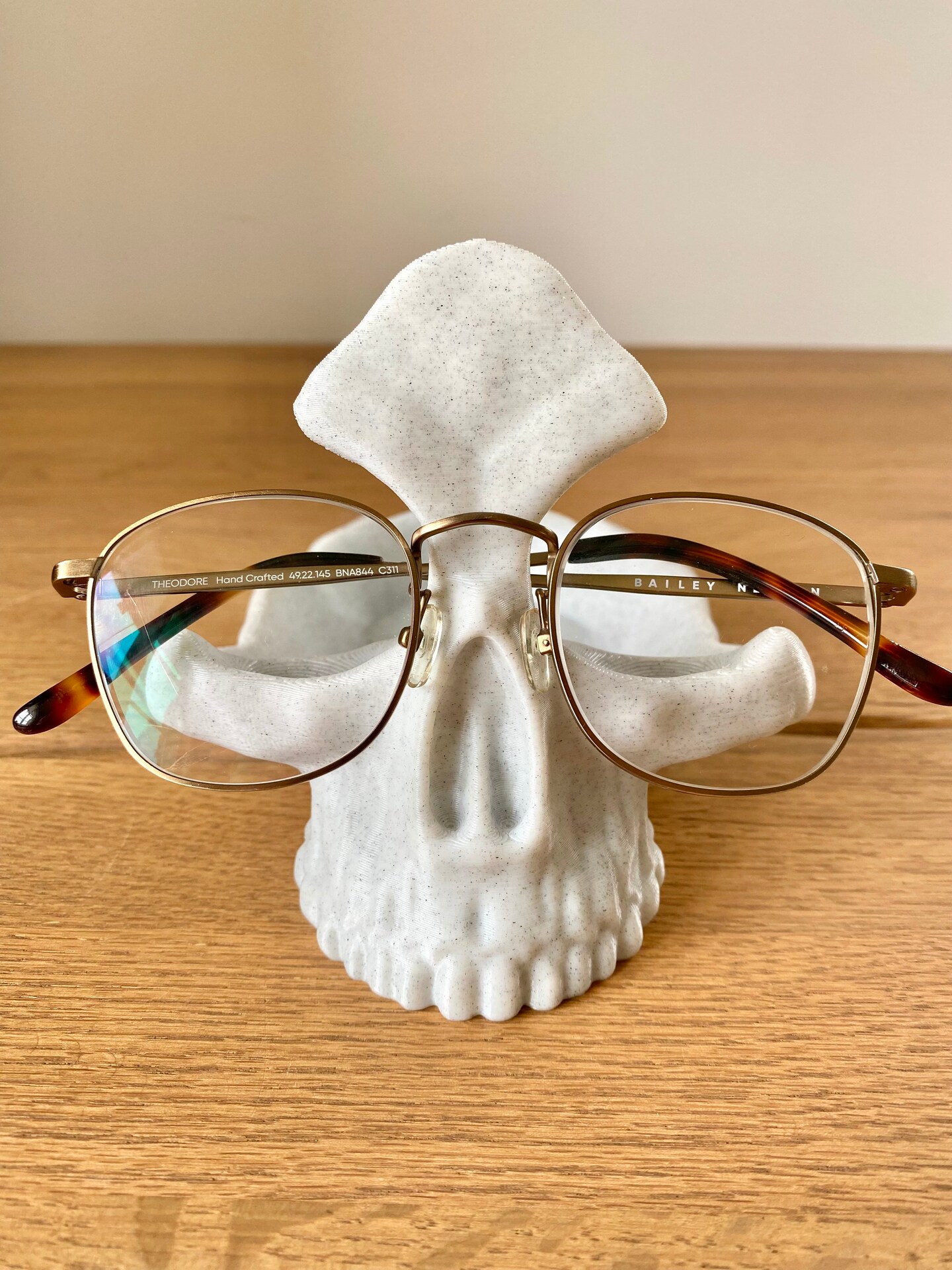 Gothic Skull Glasses Holders Skull Statues Eyewear Stand - Temu