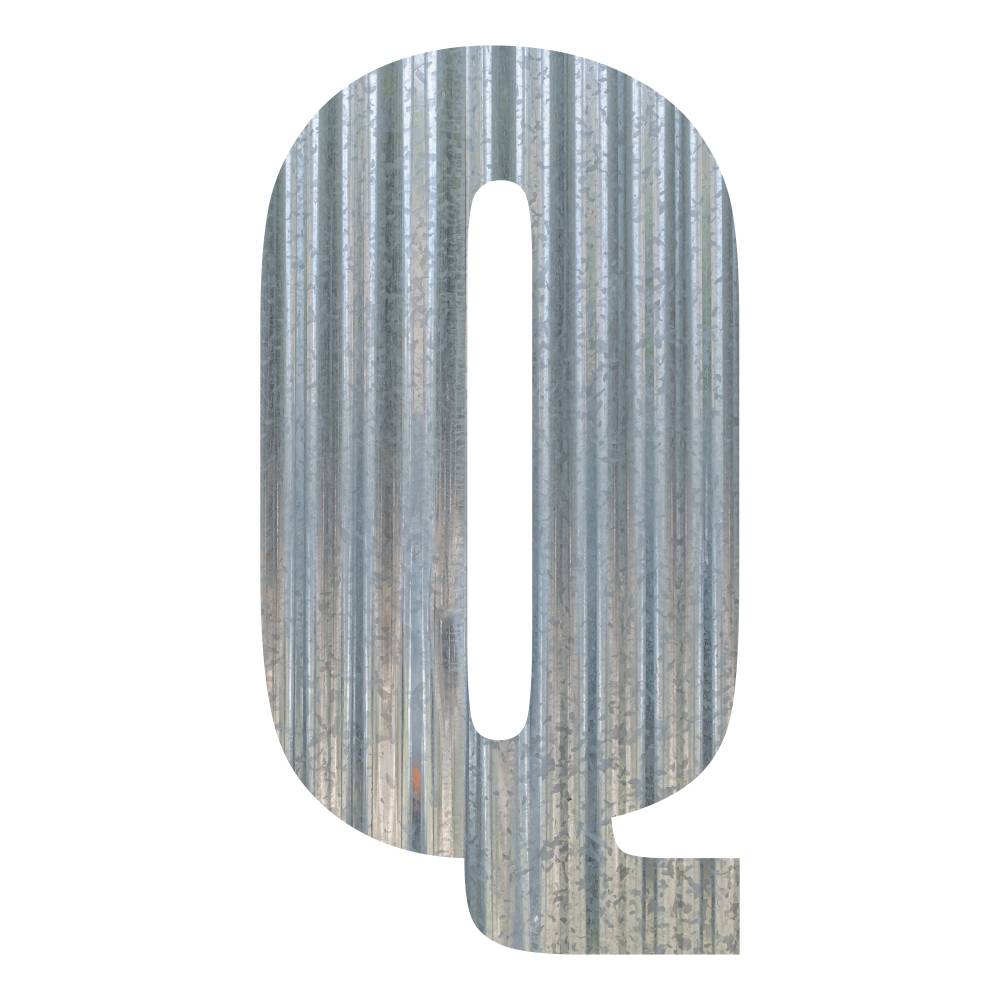 Corrugated Metal Letters and Numbers - image23