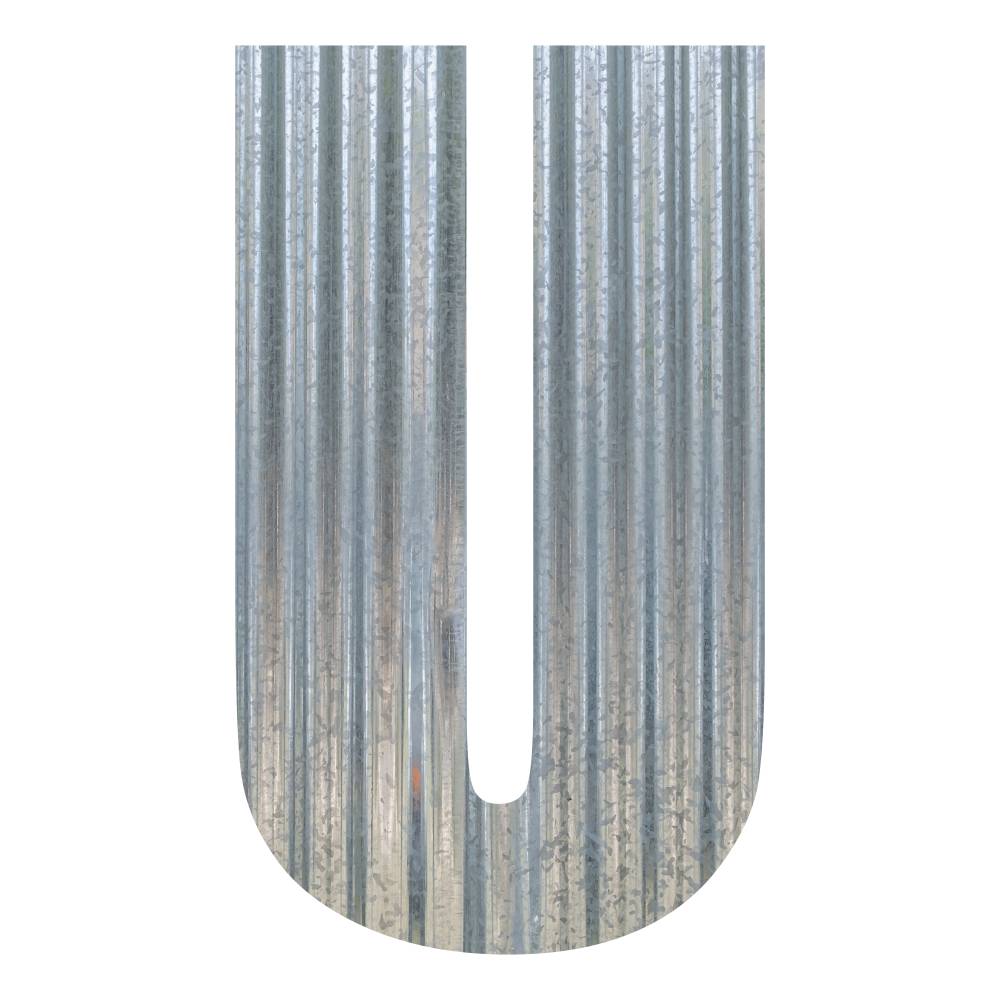 Corrugated Metal Letters and Numbers - image27