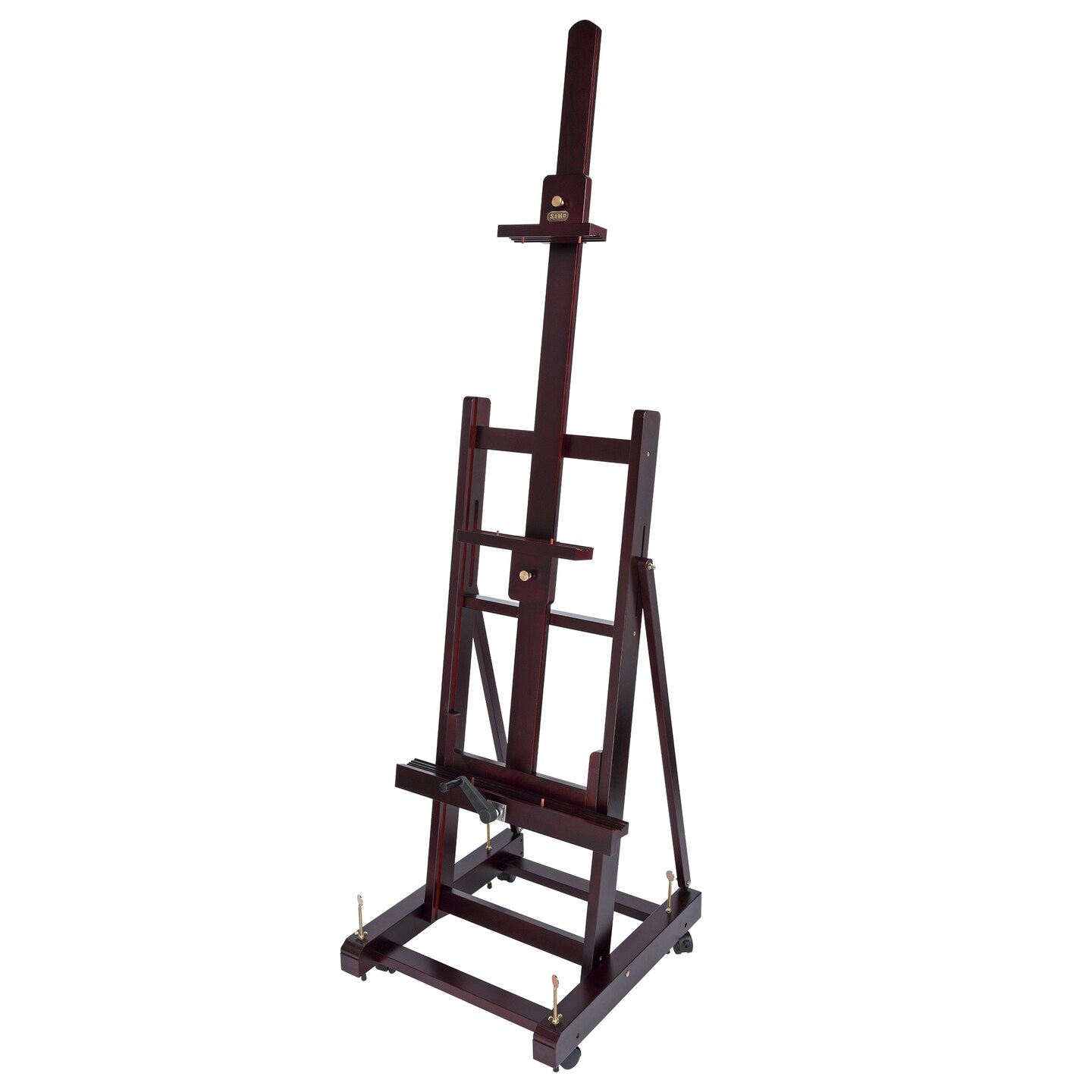 SoHo Urban Artist Pro Easel - Professional H-Frame Easel for Artists, Large Works of Art, Functionality, Easy to Move, &#x26; More!