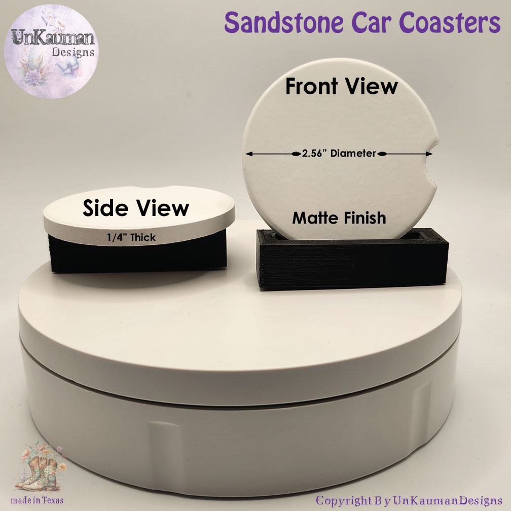 VW Sandstone Car Coaster