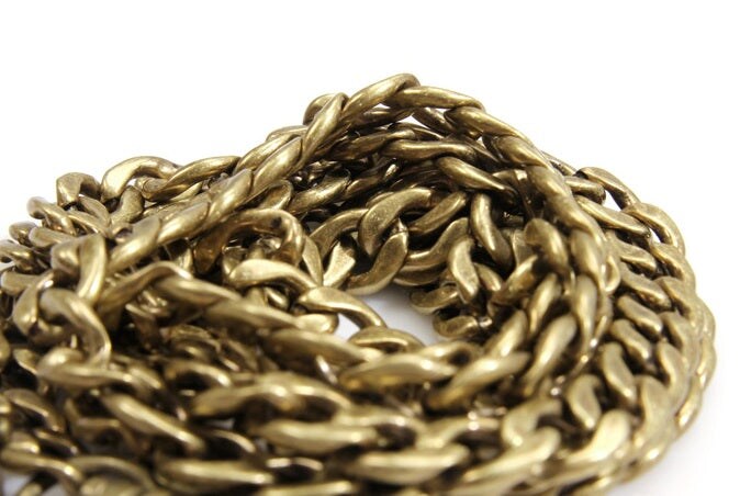 51.2" Bronze Style Metal Chain for Crossbody Bag Strap (BM-MK-2)