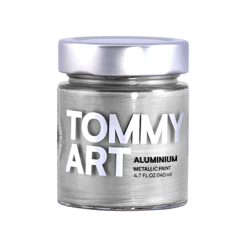 Tommy Art - Shine - Aluminium Metallic Paint 140ml