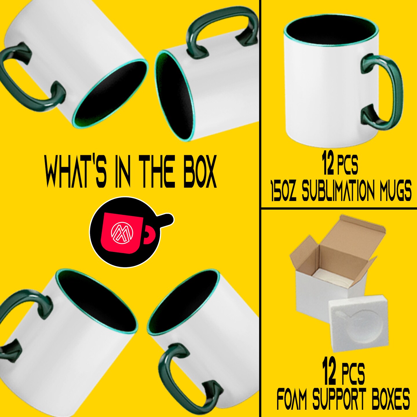 15oz Sublimation Mugs