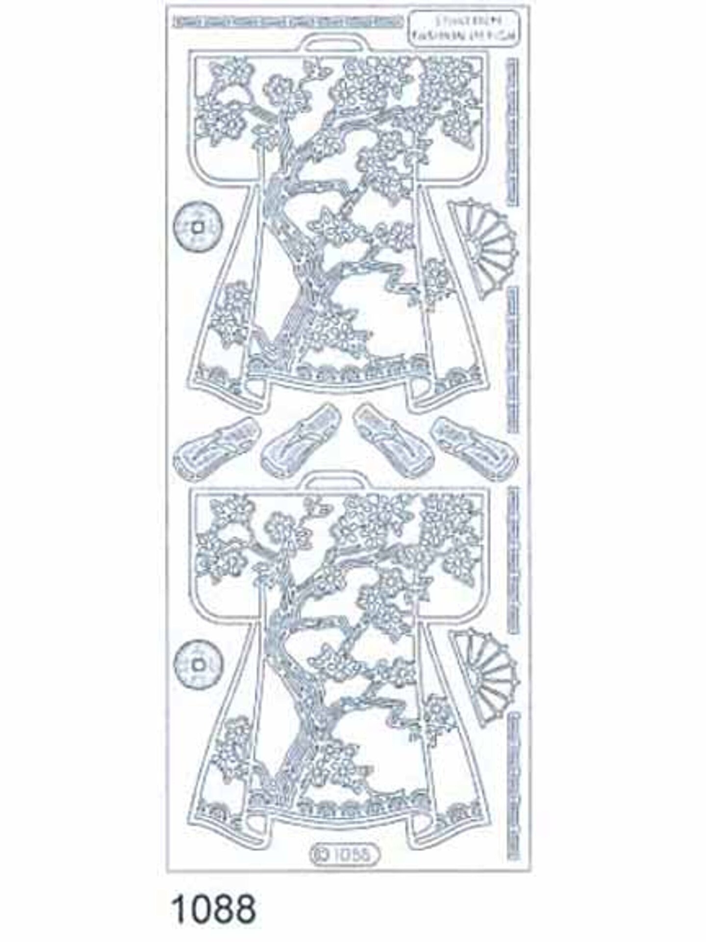 Starform Deco Stickers - Kimono Back - Gold