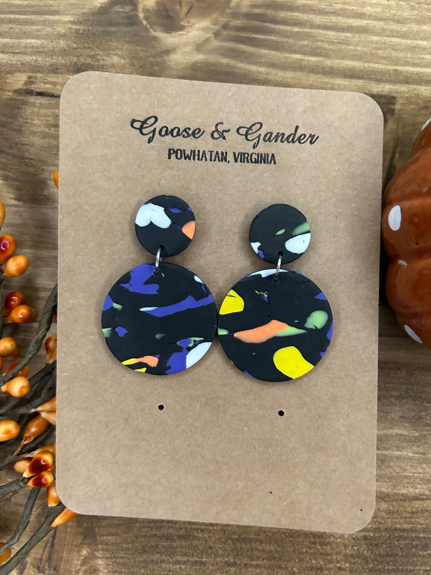 Halloween Confetti Earrings MakerPlace by Michaels