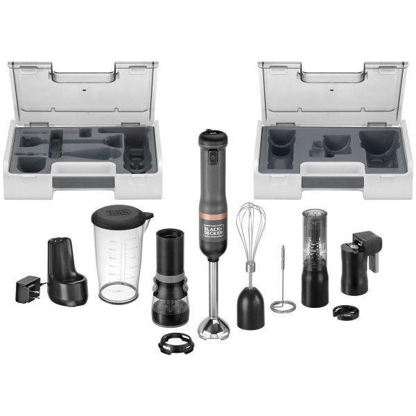 BLACK+DECKER Kitchen Wand 6 Kit, Gray (BCKM1016KS01)