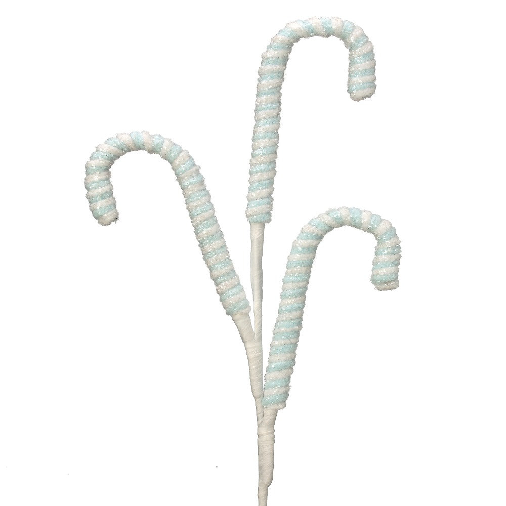 FROSTED PASTEL CANDY CANE SPRAY Michaels