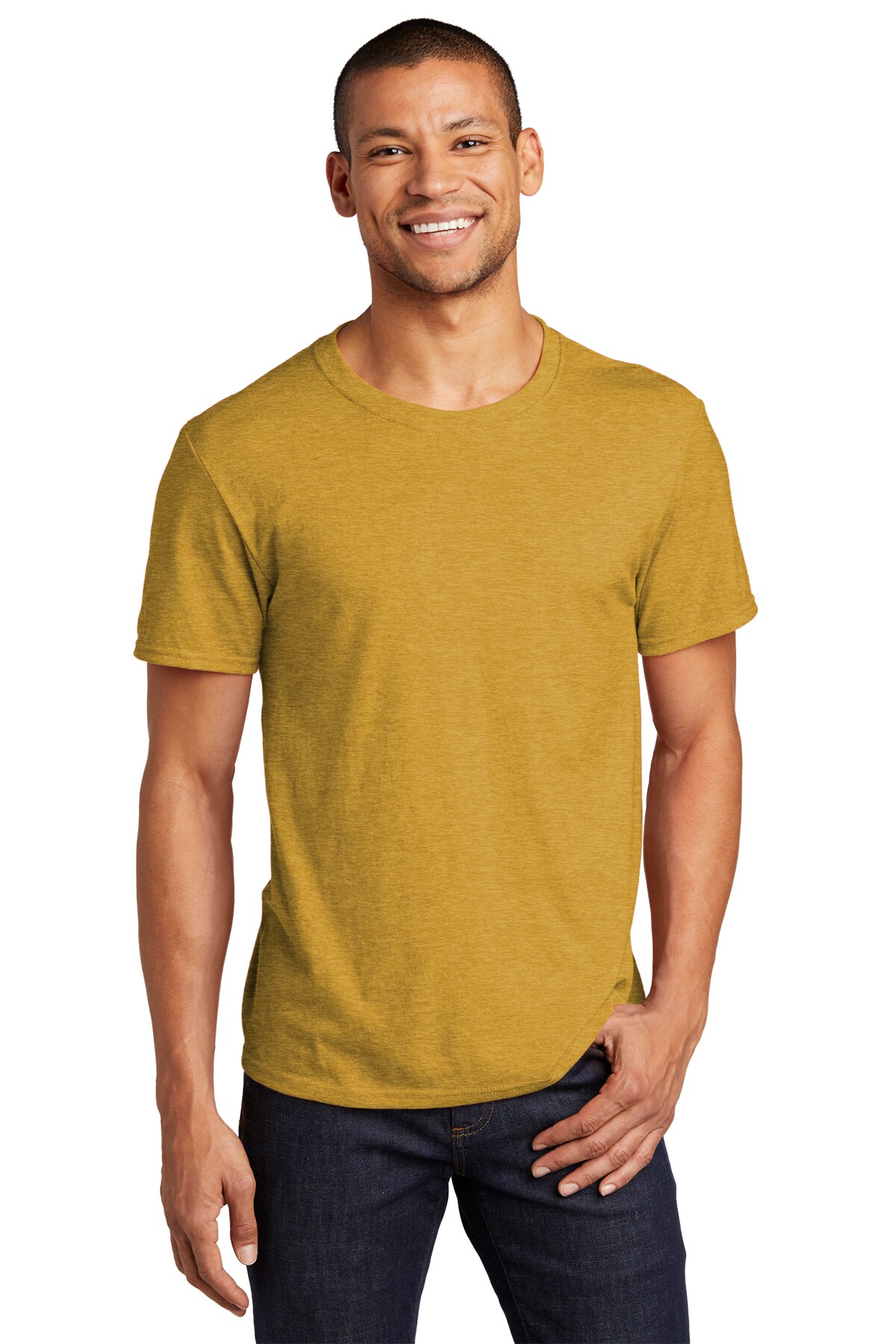 Men's Premium Ring Spun T-Shirt, 5.2-0z , 50/50 combed ring spun  cotton/poly, Durable, High Quality & Breathable T-Shirt for men's, RADYAN