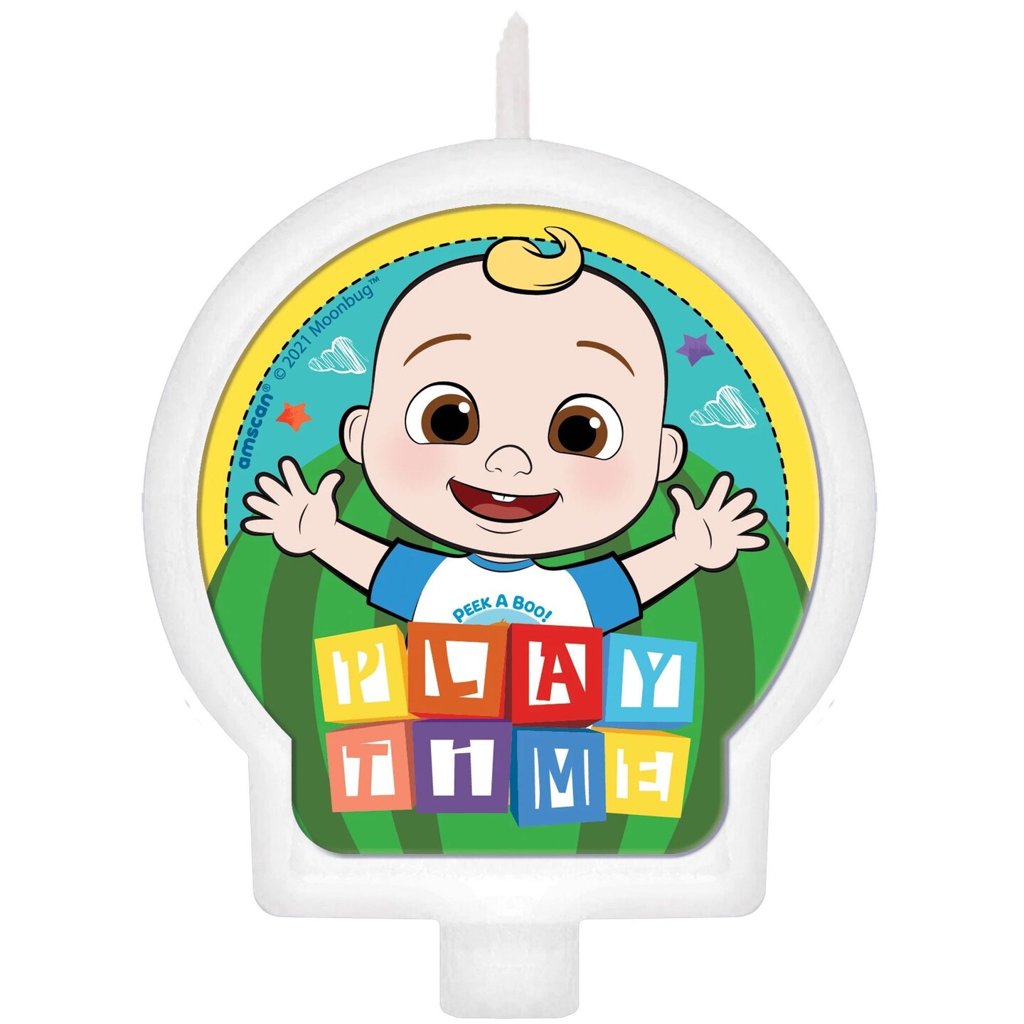 Cocomelon Birthday Candle, 1ct