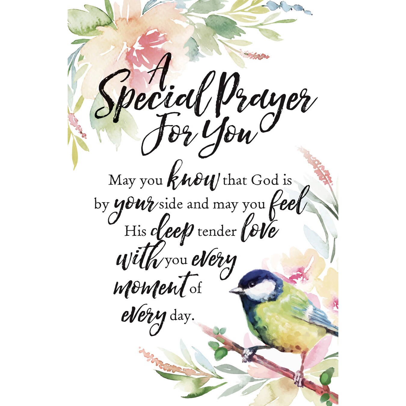 Dexsa A Special Prayer For You Woodland Grace Series 6" x 9" Wood Plaque with Easel