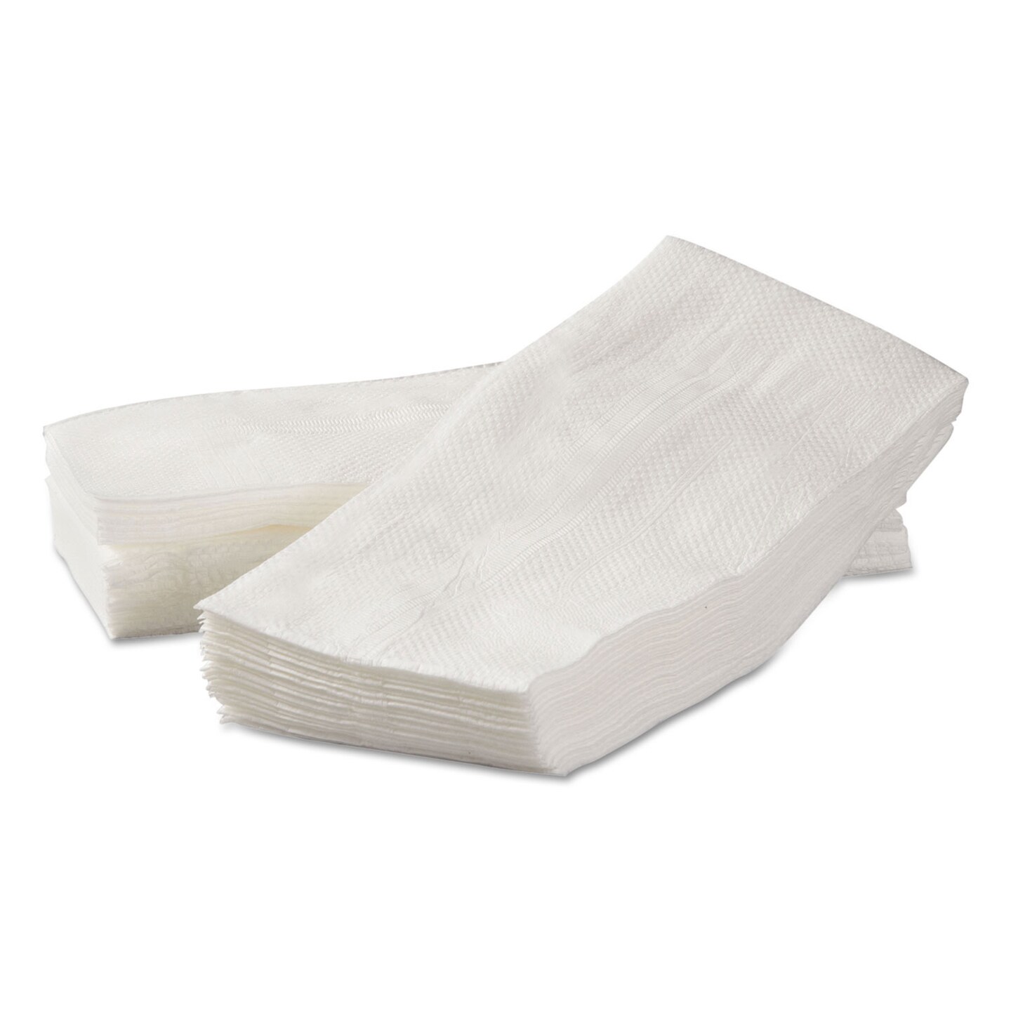 1/8-Fold Dinner Napkins, 2-Ply, 15 in. x 17 in., White, 300/Pack, 10  Packs/Carton