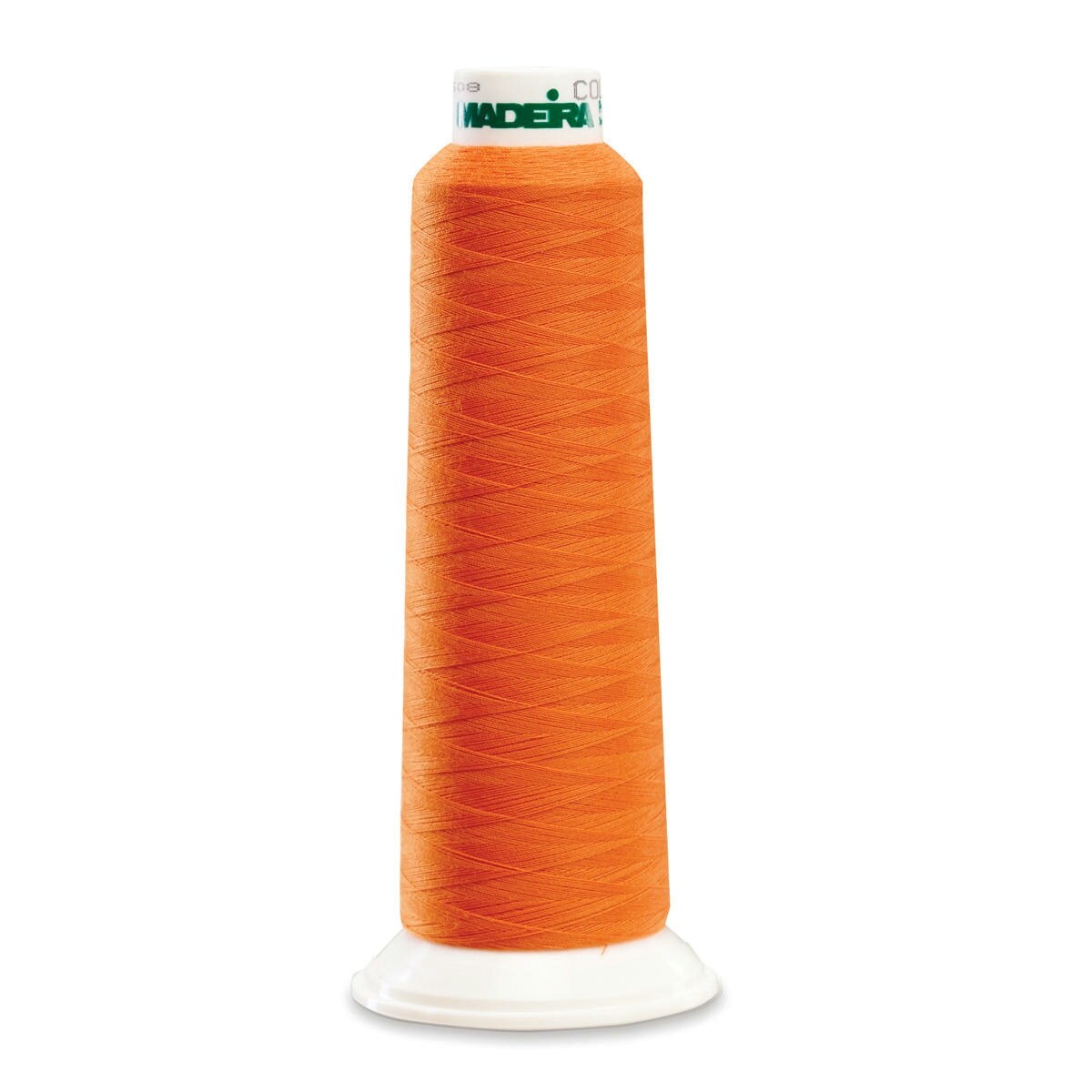 Aerolock Polyester Serger Thread --- 2,000 Yds --- Orange Color -- Ref. # 8765 by Madeira&#xAE;