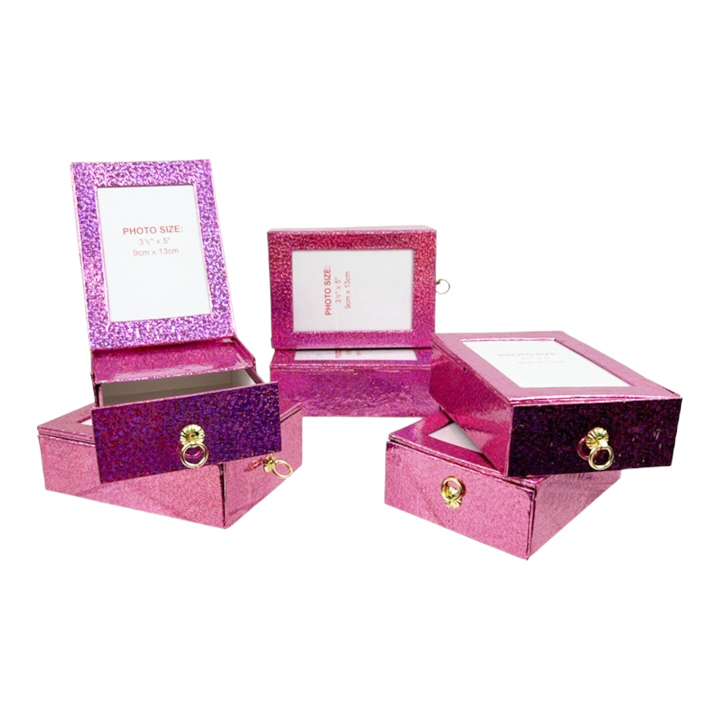 Frame Box With drawer - Pink