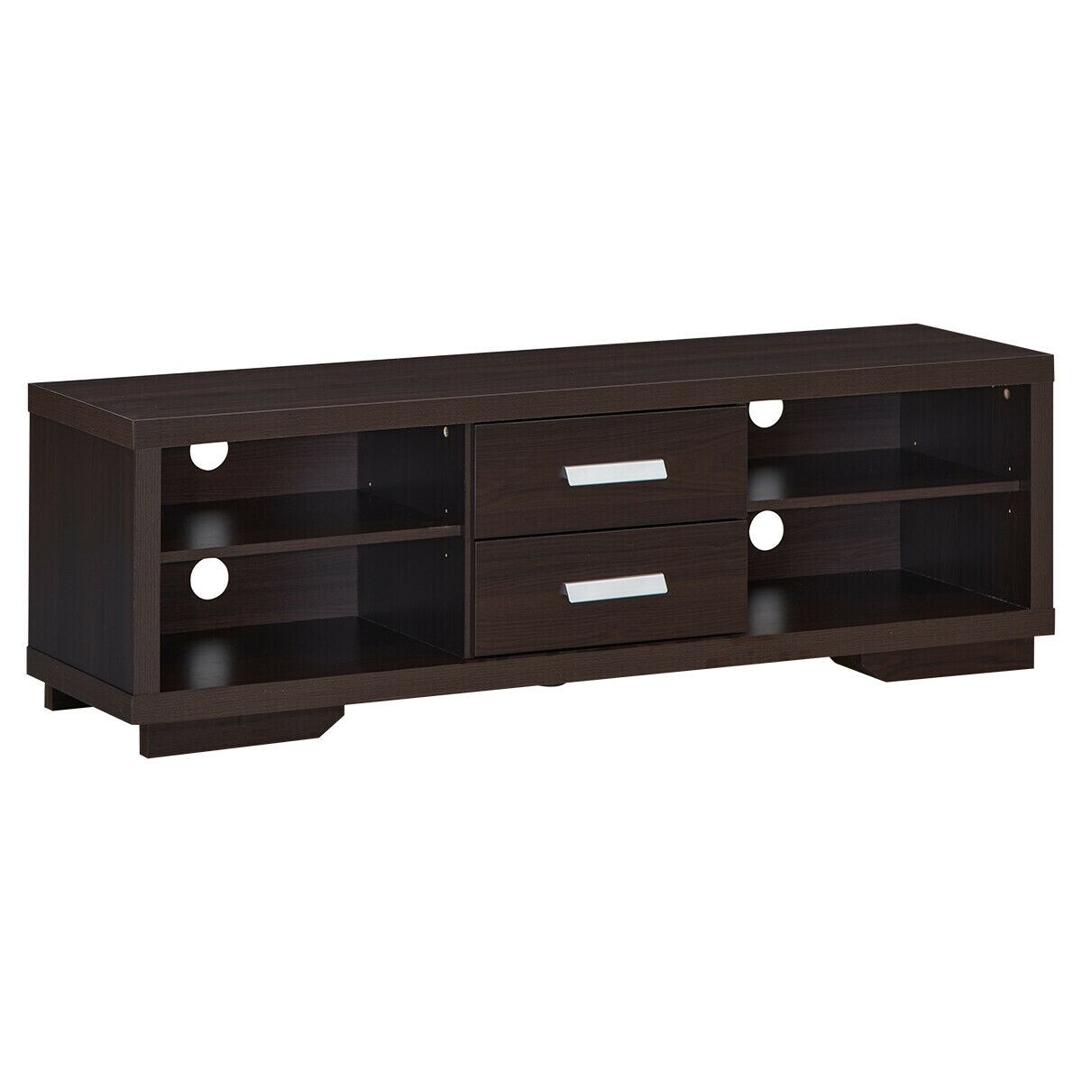 TV Stand Entertainment Center Hold up to 65 Inch TV