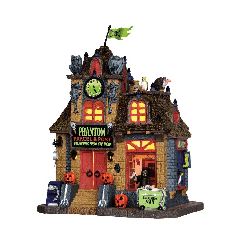 Lemax® Spooky Town™ Halloween Village Phantom Parcel & Post Michaels